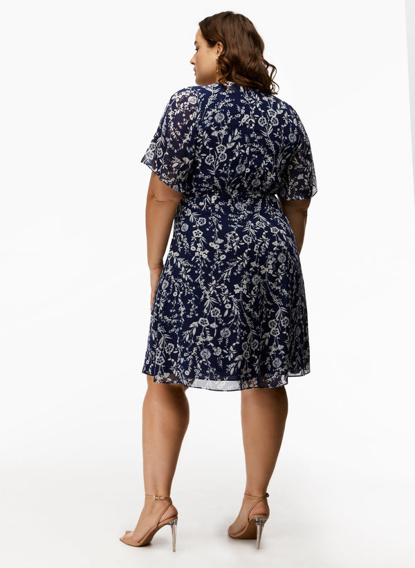 Laura Floral Print Dress