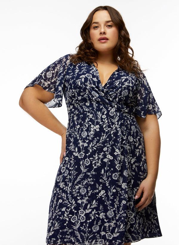 Laura Floral Print Dress
