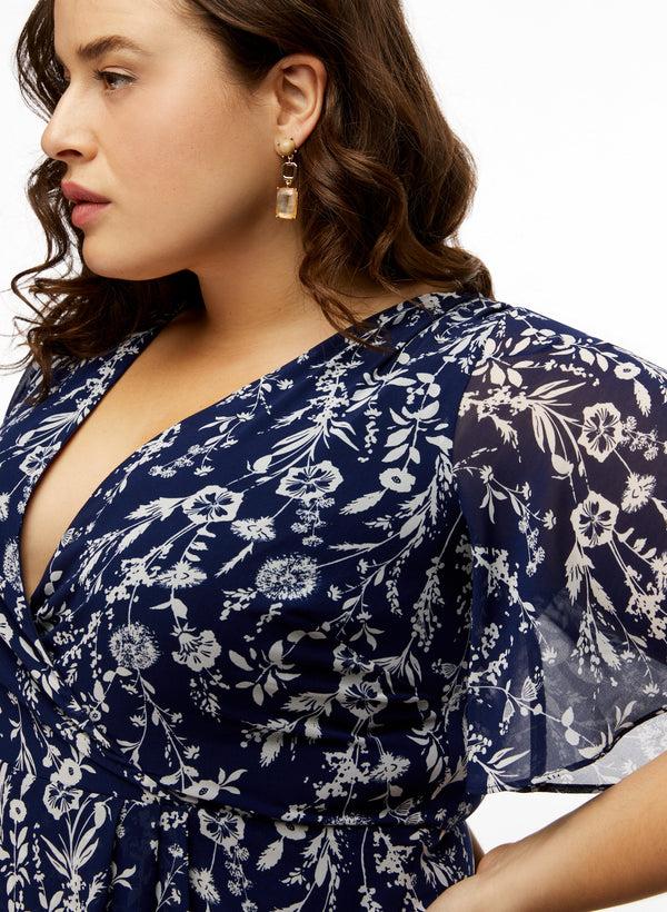 Laura Floral Print Dress