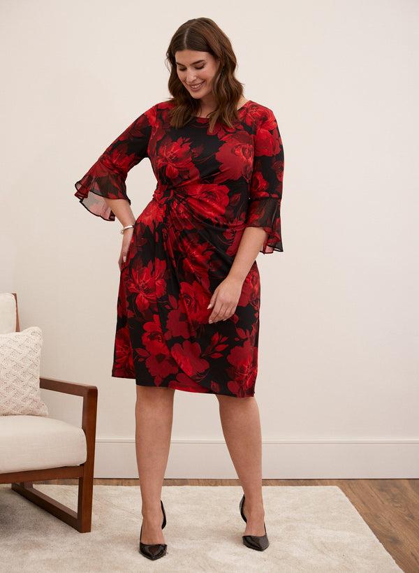 laura Floral Print Dress