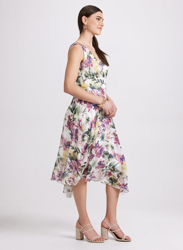 Laura Floral Print Dress