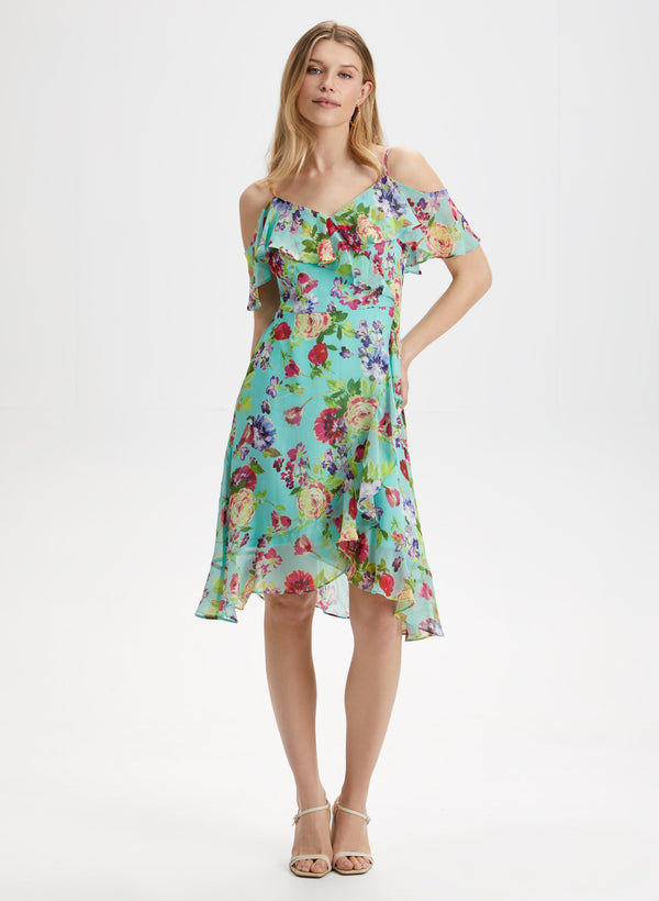 laura Floral Print Dress
