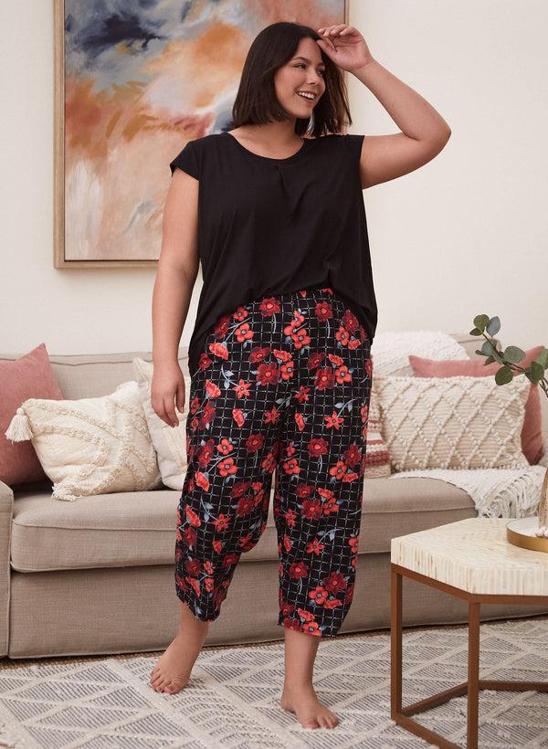 laura Floral Print Pyjama Set