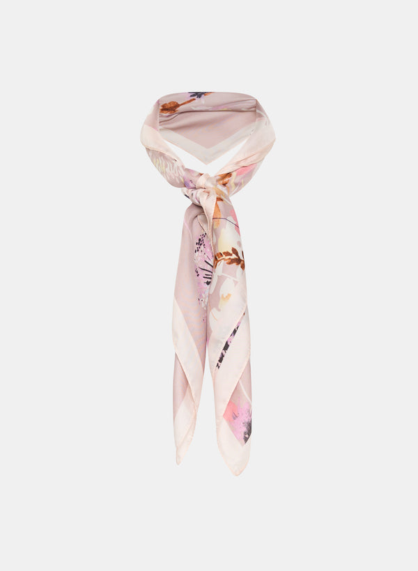 laura Floral Print Scarf