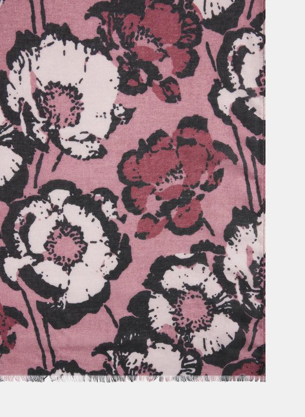 Laura Floral Print Scarf