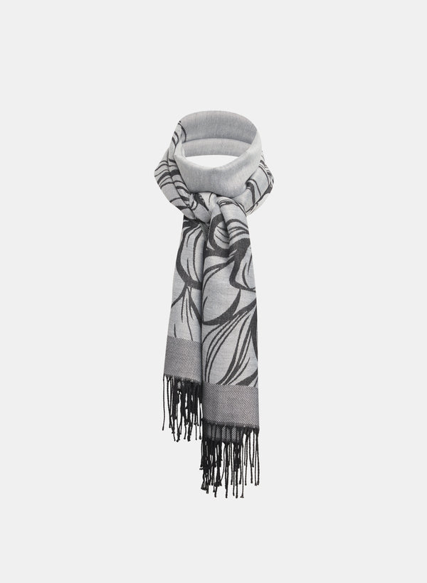 laura Floral Print Scarf