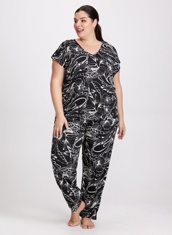 laura Floral Pyjama Set