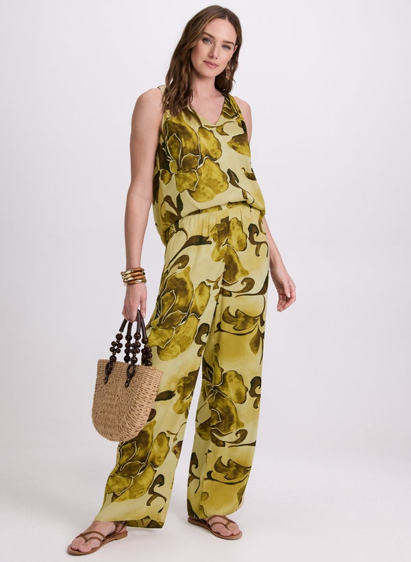Laura Floral Sleeveless Blouse
