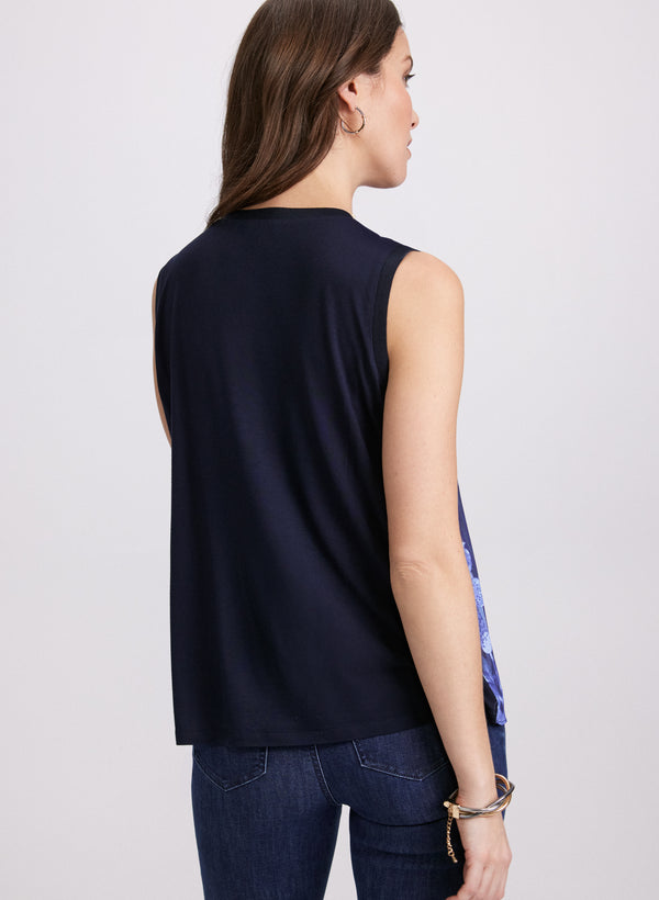 Laura Floral Sleeveless Top