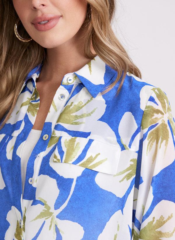Laura Floral Tunic Blouse