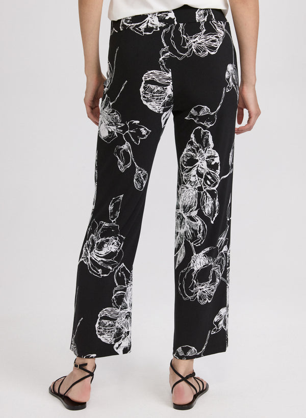 Laura Floral Wide-Leg Pants