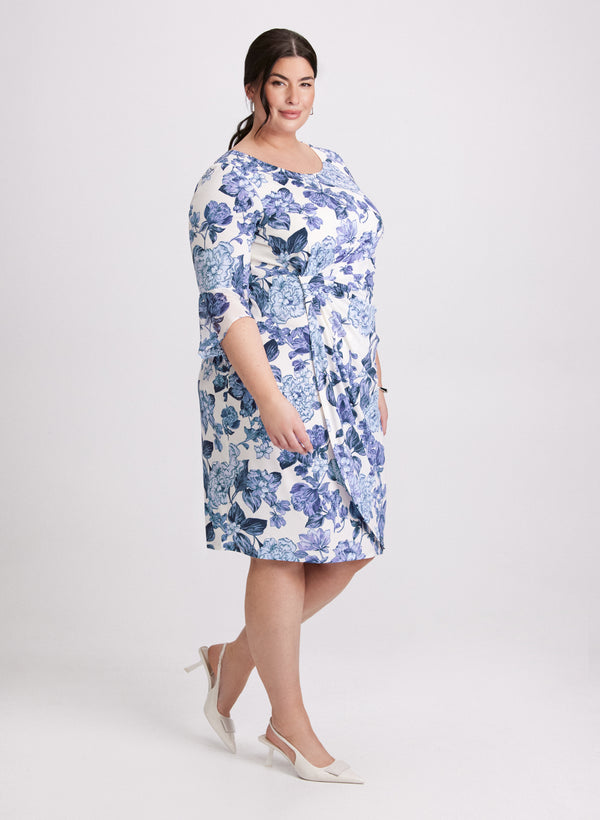 Laura Floral Wrap Dress