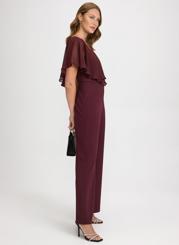 Laura Flounce Front Jumpsuit