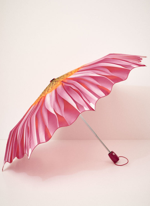 Laura Flower Print Umbrella