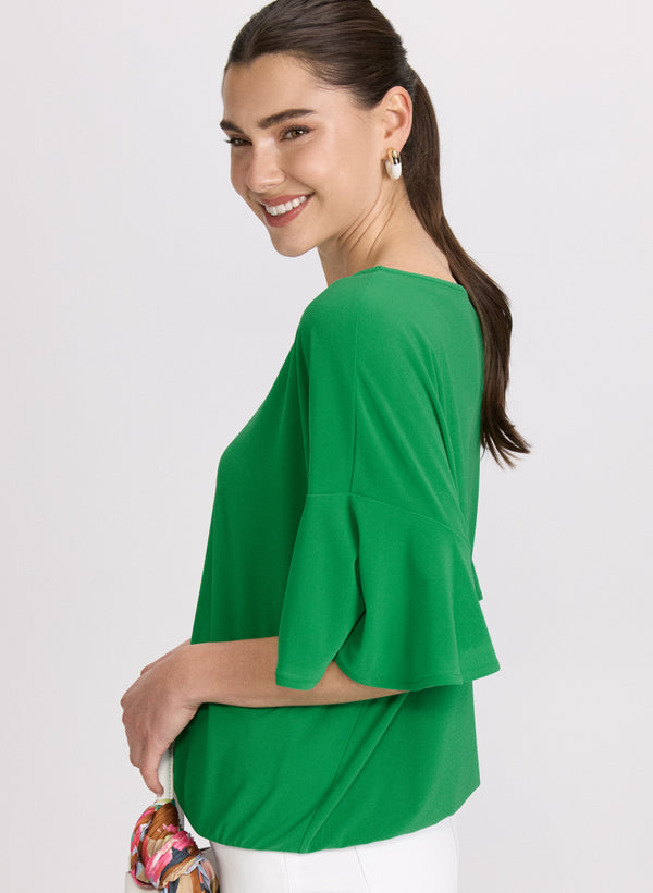 Laura Flutter Sleeve Top
