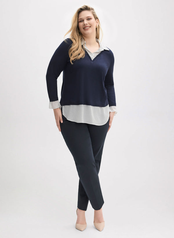 laura Fooler Sweater & Pull-On Pants