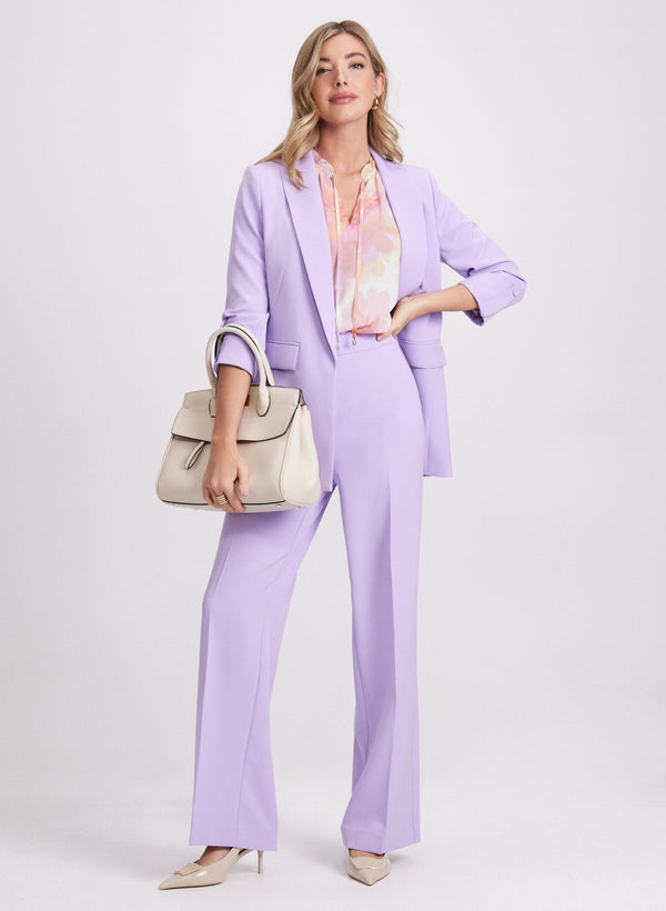 Laura Frilled Floral Blouse