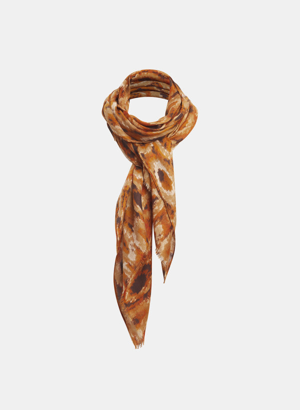 laura Geometric Oval Print Scarf