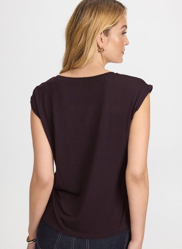 Laura Geometric Print Top