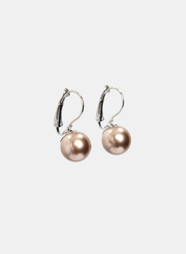 Laura Glass Pearl Earrings