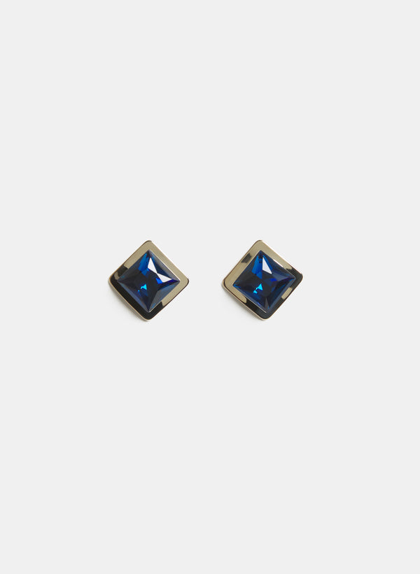laura Glass Stone Earrings