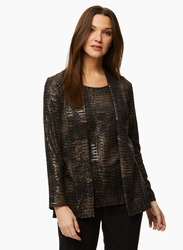 laura Glitter Fooler Top