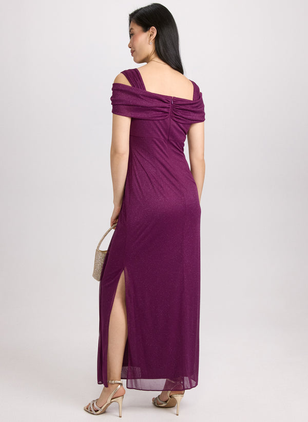 Laura Glitter Mesh Dress