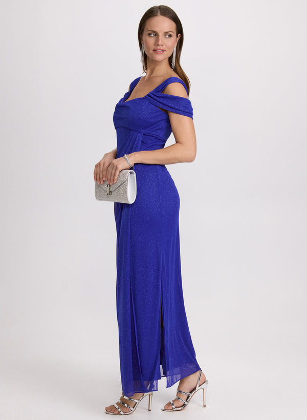 Laura Glitter Mesh Dress