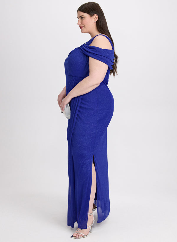 Laura Glitter Mesh Dress