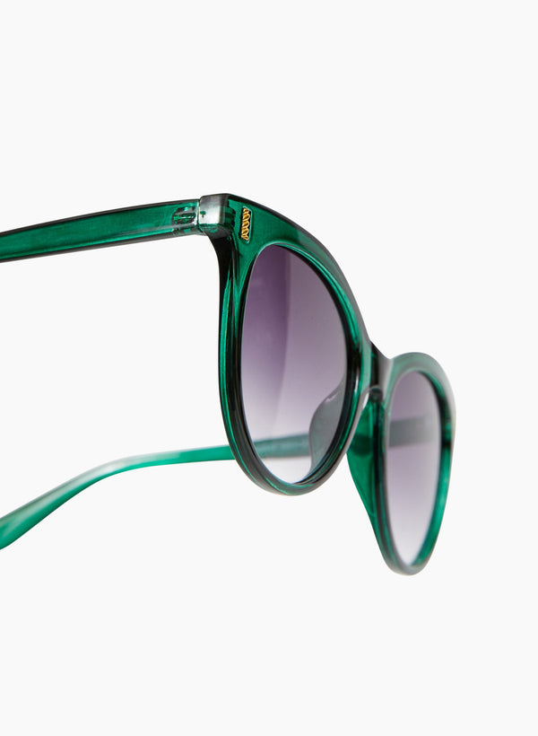 Laura Gold Metallic Detail Sunglasses