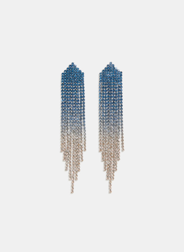laura Gradient Crystal Earrings
