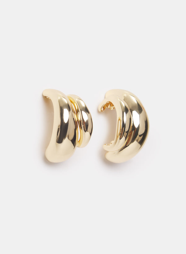 laura Half-Hoop Earrings