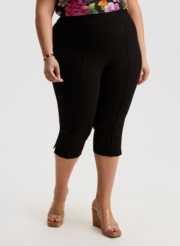 laura Hem Slit Capris