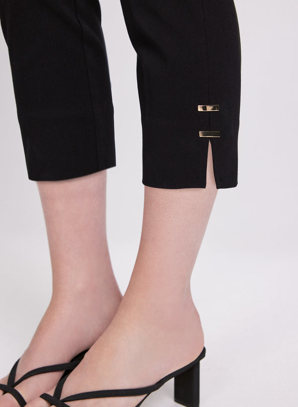 Laura High-Rise Bengaline Capris