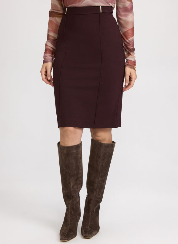 laura High-Rise Pencil Skirt