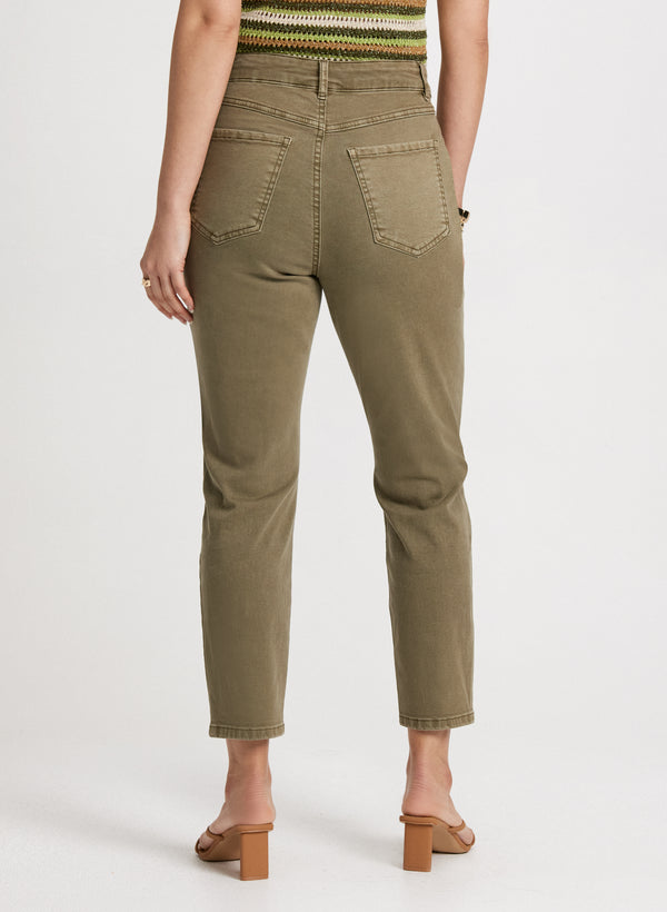 Laura High Rise Slim Leg Jeans