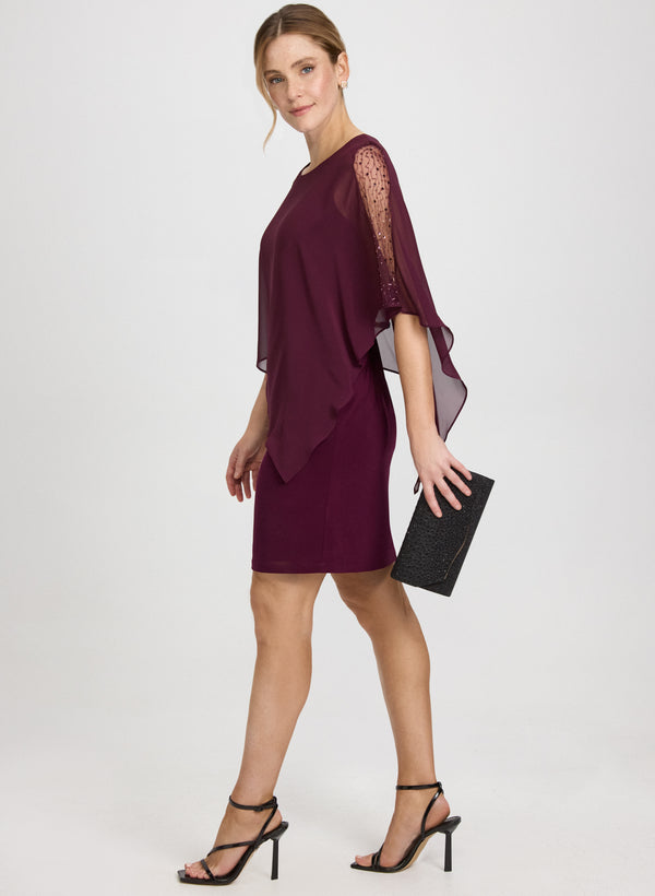 Laura Illusion Jersey Dress