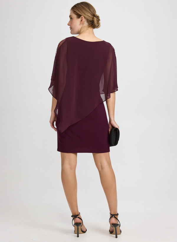 Laura Illusion Jersey Dress