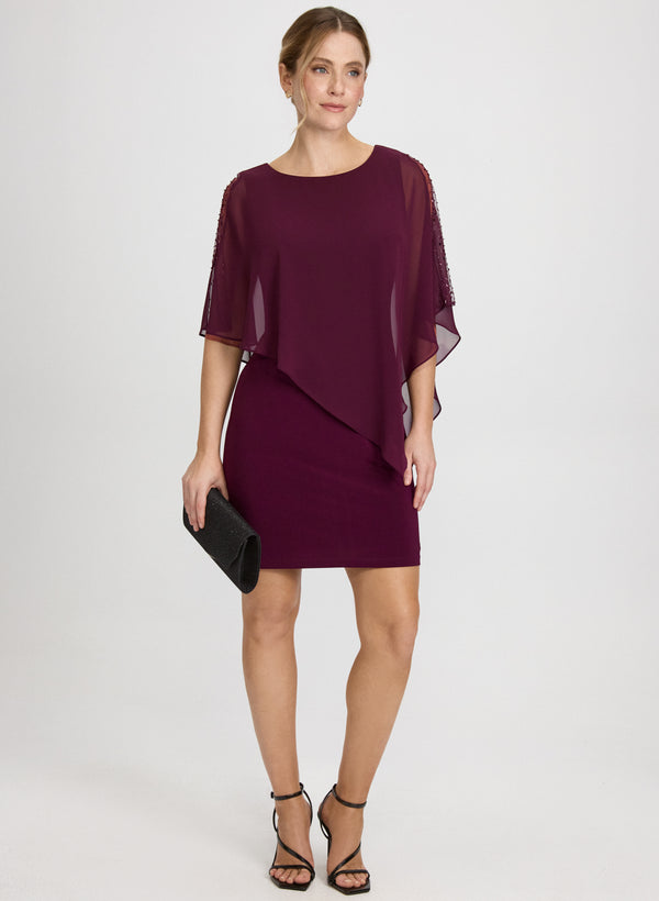 laura Illusion Jersey Dress