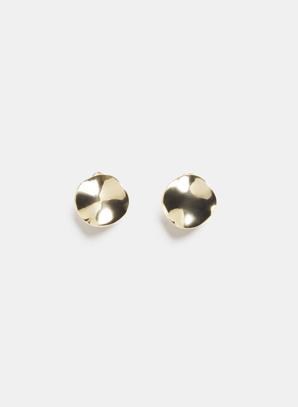 laura Irregular Button Earrings