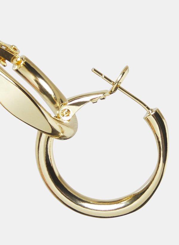 Laura Irregular Hoop Earrings