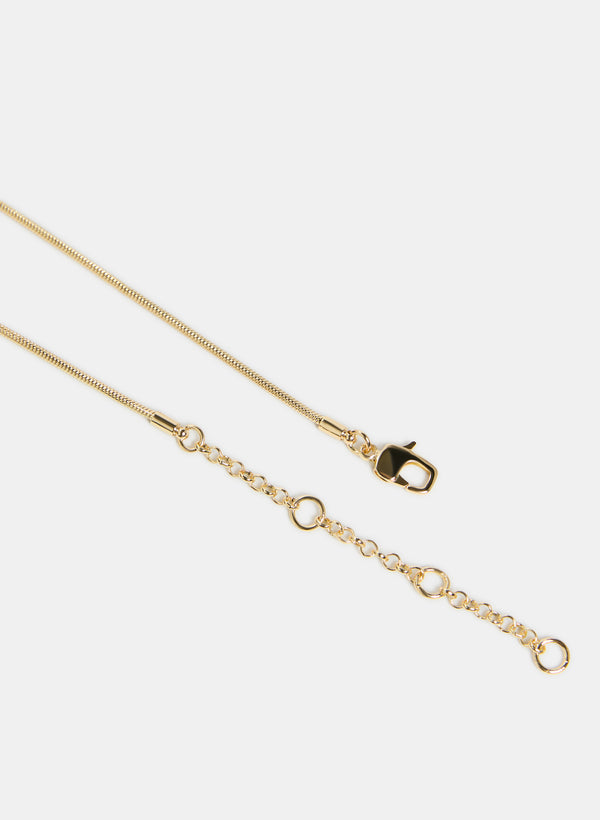 Laura Irregular Teardrop Pendant Necklace