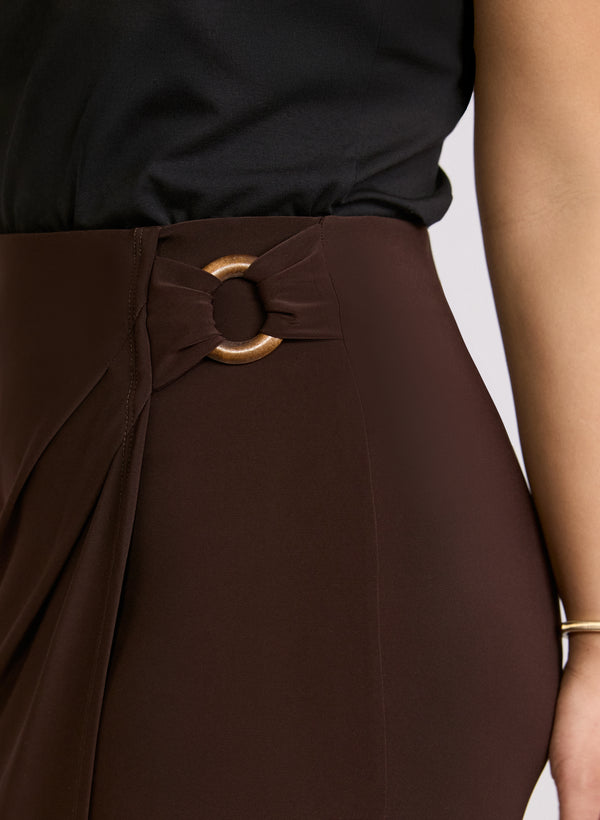 Laura Jersey Wrap Skirt