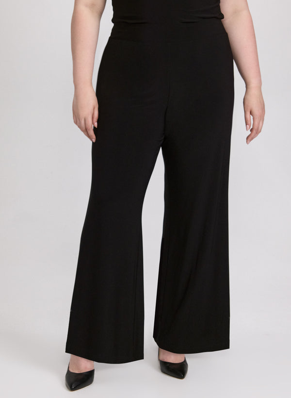laura Joseph Ribkoff - Mesh Trim Pants