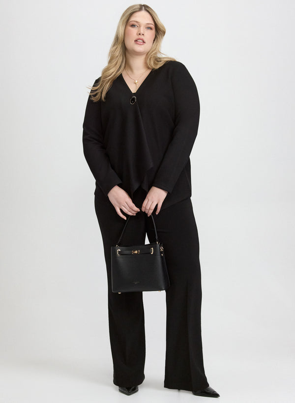 Laura Joseph Ribkoff - Pull-On Flare-Leg Pants