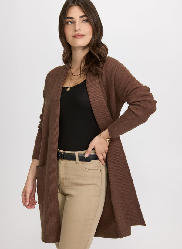 laura Knit Tunic Cardigan
