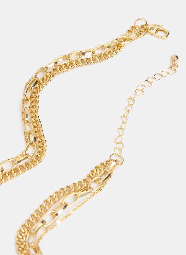 Laura Layered Pendant Necklace