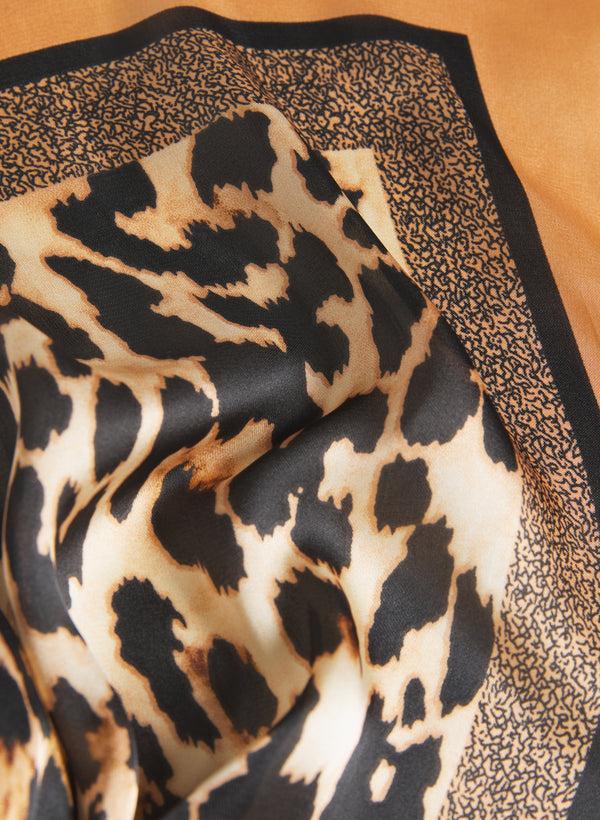 Laura Leopard Print Scarf