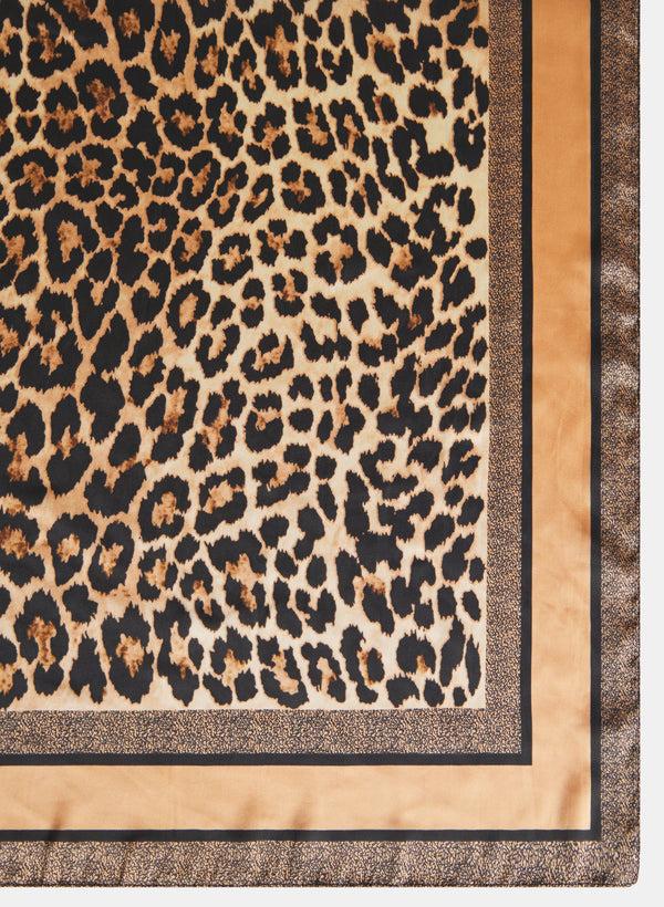 Laura Leopard Print Scarf