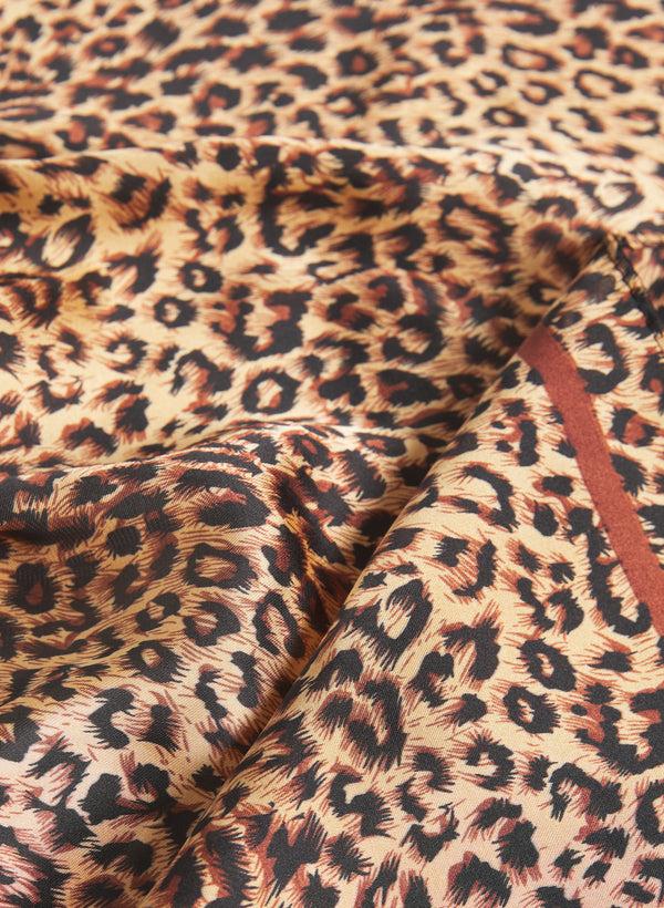 Laura Leopard Print Scarf